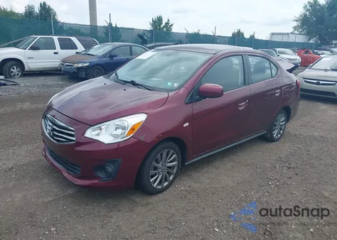 2019 Mitsubishi Mirage G4 Es/Rf z USA, uszkodzony, nr VIN ML32F3FJ3KHF12399